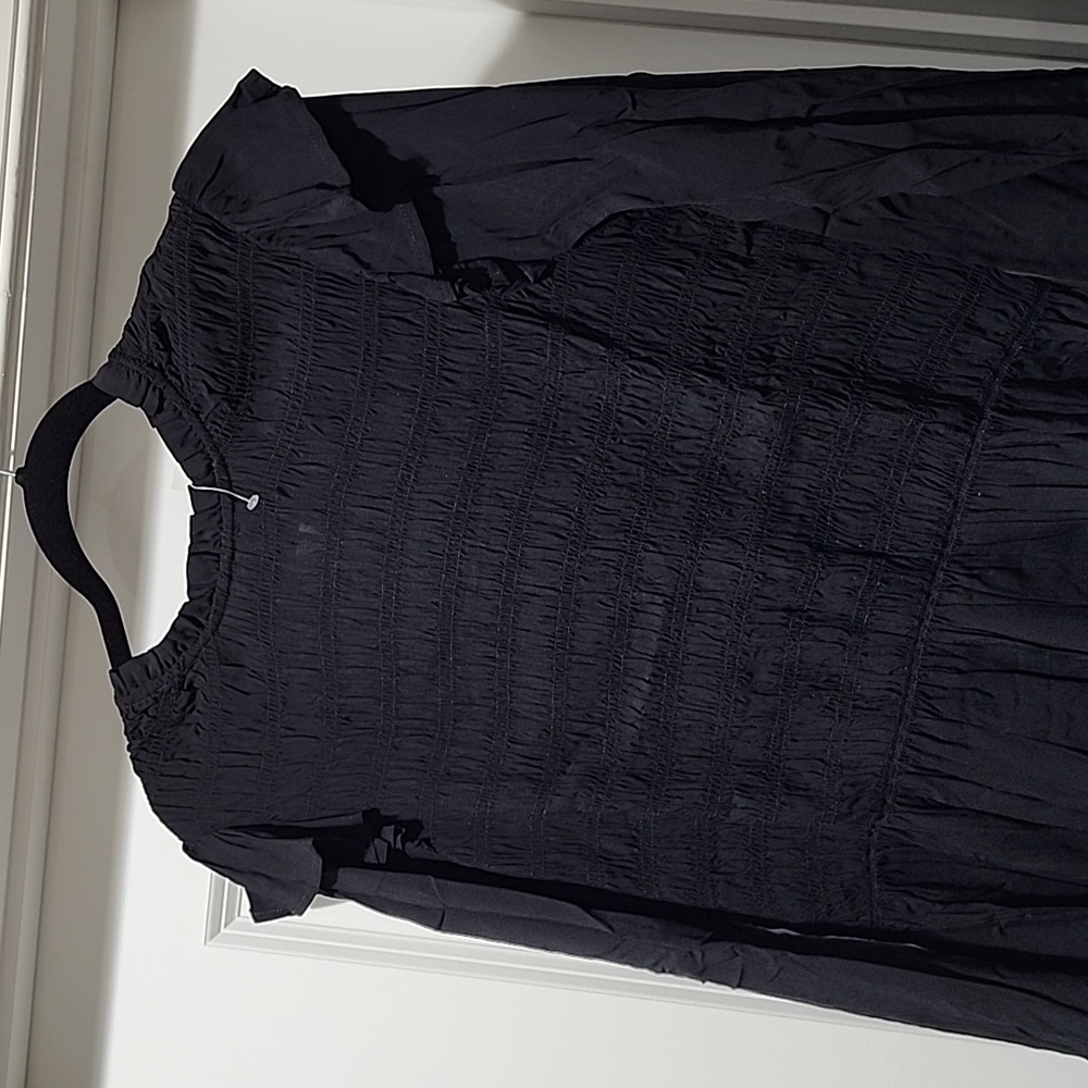 GAP Smocked Ruffle Mini Dress - Picture 4 of 8